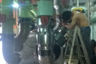 Piping Installation For New Smardt Water Cooled Chiller At Gleneagle Hospital Kuala Lumpur