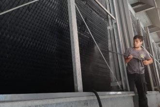 Cooling Tower Service Equitorial Hotel